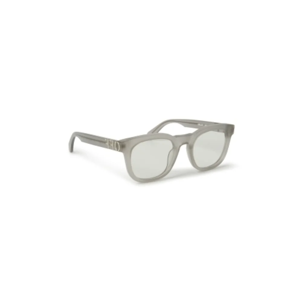 NWT Off-White Style 71 Grey Round 50mm Eyeglasses
